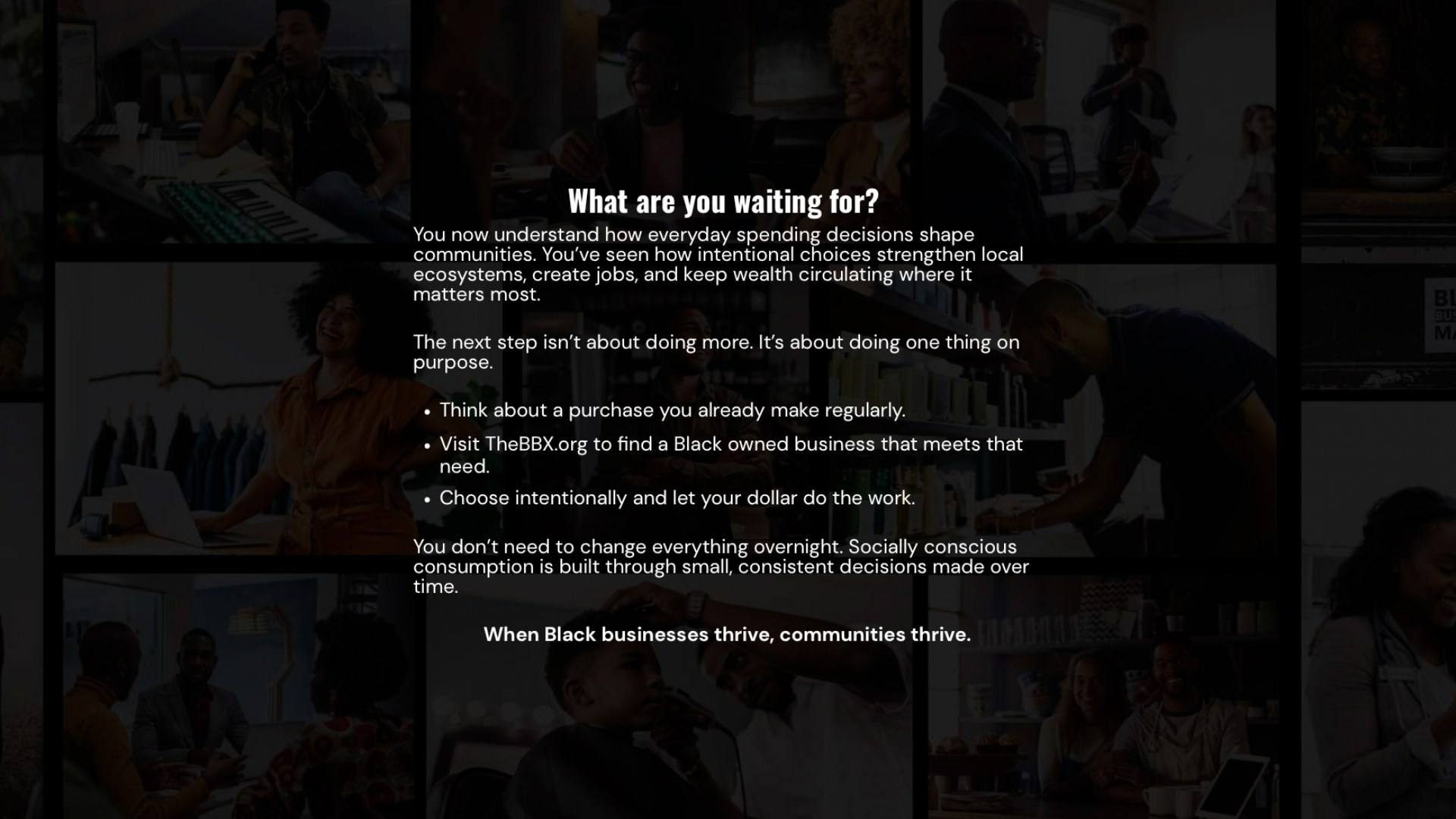Final Reflection + Action course screenshot
